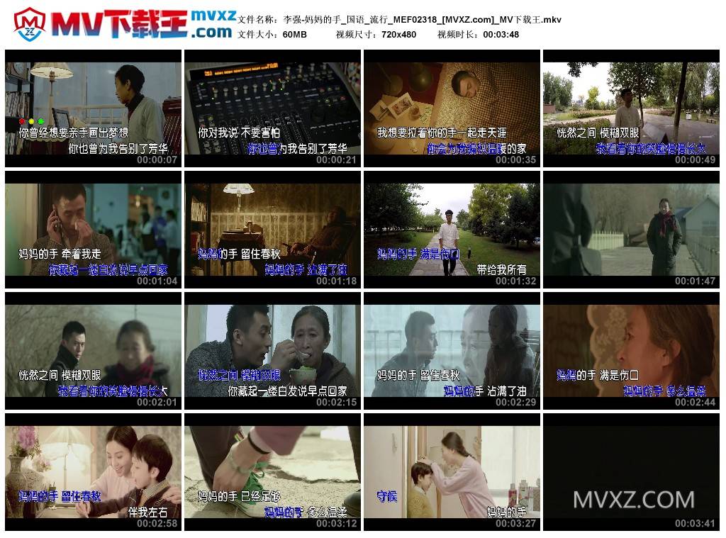 李强-妈妈的手_国语_流行_MEF02318